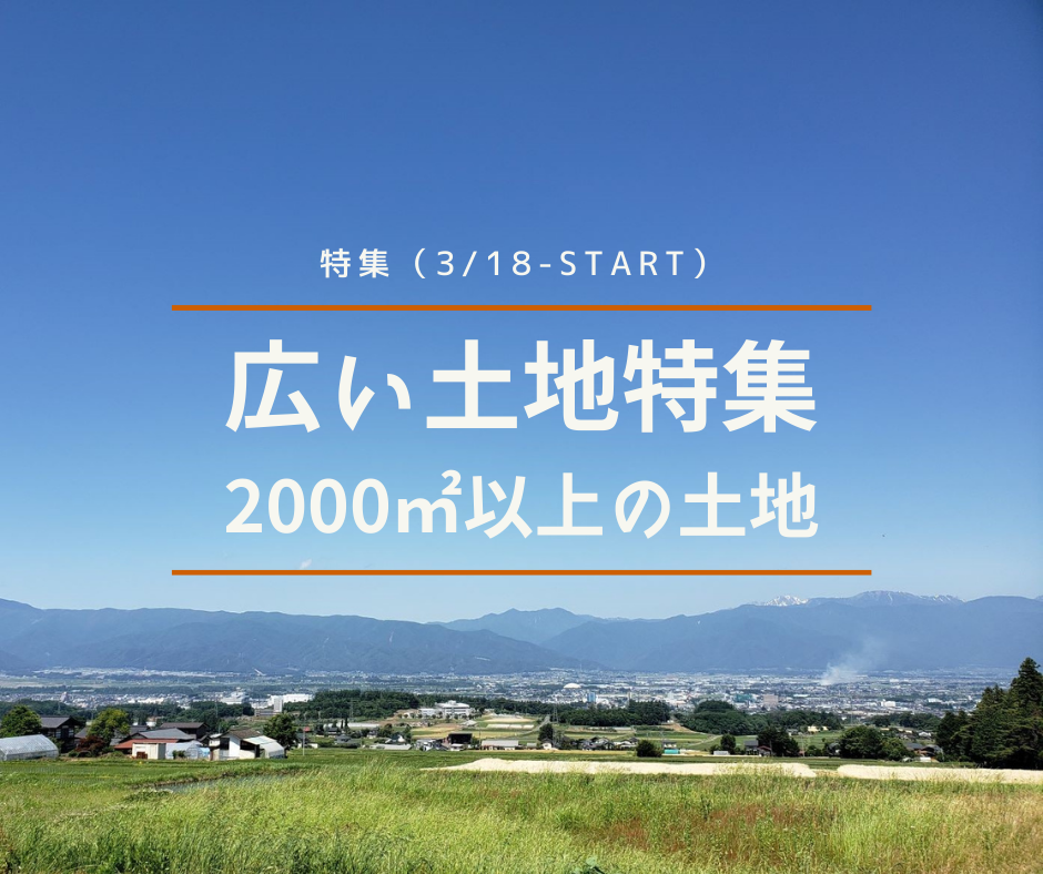 土地 2000m2以上